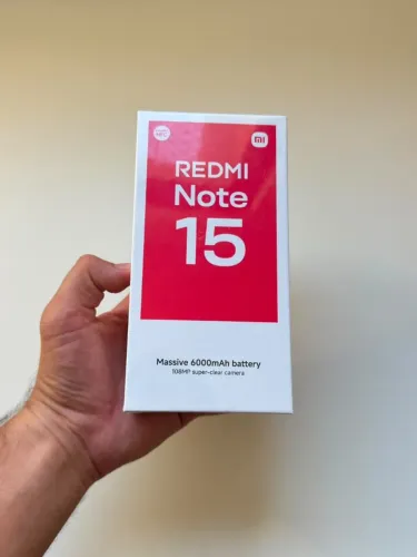 Xiaomi Redmi Note 15 8/256GB novo/lacrado (garantia e parcelamento)