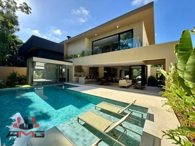 Casa com 5 dormitórios à venda, 410 m² por R$ 7.800.000,00 - Riviera Módulo 16 - Bertioga/