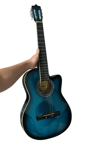 Violão Austin Azul Cutaway