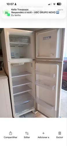 GELADEIRA FROST FREE ELECTROLUX 280 Lt