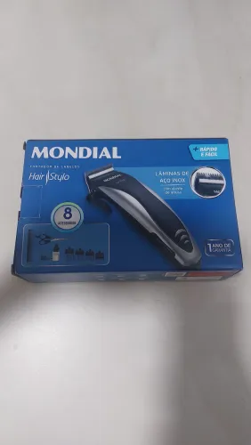Máquina de Cortar Cabelo Mondial Hair Stylo +8 Acessórios<br>