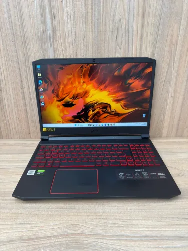NITRO 5 i7 10th GERAÇÃO - 16GB - SSD 512GB - GTX 1650 4GB - 144hz.