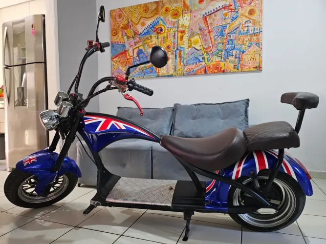 Moto elétrica Citycoco 2000w estilo Harley - Modelo RARO.