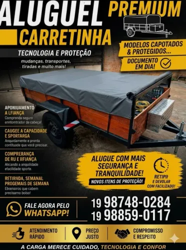 Aluguel de carretinha