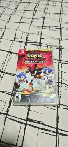 Sonic Shadow Generations Switch (midia fisica usada)