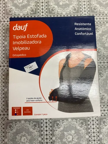 Tipoia Estofada Imobilizadora Velpeau Dauf - Tamanho G (Nova)