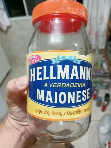 Hellmann's vidro grande 