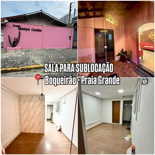 SALA COMERCIAL PARA LOCAÇÃO - Boqueirão - Praia Grande