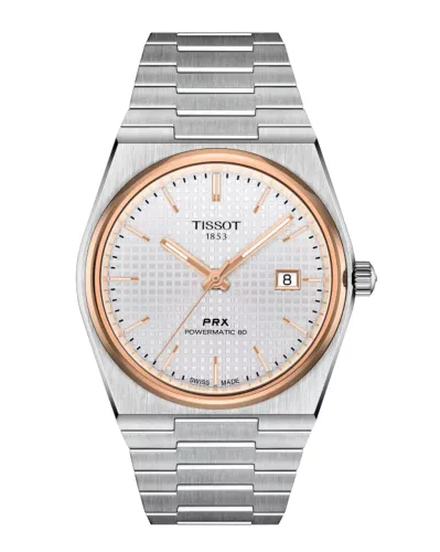 Relógio Tissot PRX Powermatic 80 Novo Full Set - Bicolor Rose Gold (O Mais Desejado!)