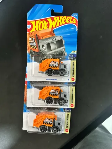 Hot wheels lote 3 t-hunt regular lote H total disposal