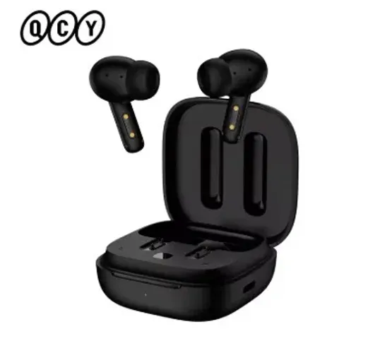 Fone QCY T13 Com Cancelamento de ruido Preto Original Lacrado