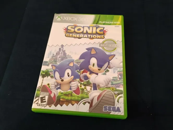 Jogo Sonic Geenerations Xbox one 