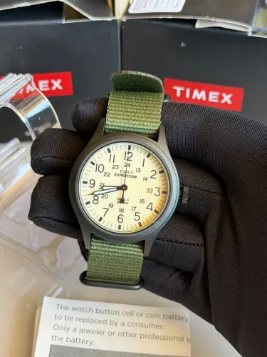 Relógio Timex expedition indiglo verde novo