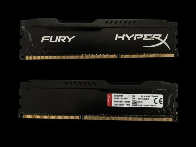 Memória RAM HyperX Fury 4GB DDR3 1333MHz Funcionando