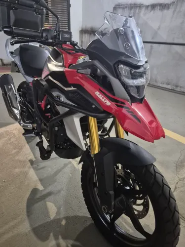 Vendo ou troco BMW G310 GS  ano 2024 versão Rally por CB500X.