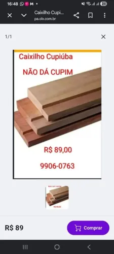 Caixilho Cupiuba