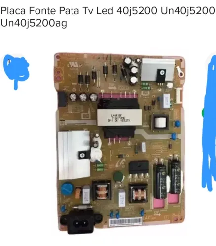 Duas placas da tv sansung smart