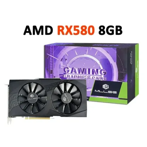 Placa De Vídeo Rx 580 8gb Ddr5 Original Com Nota Fiscal