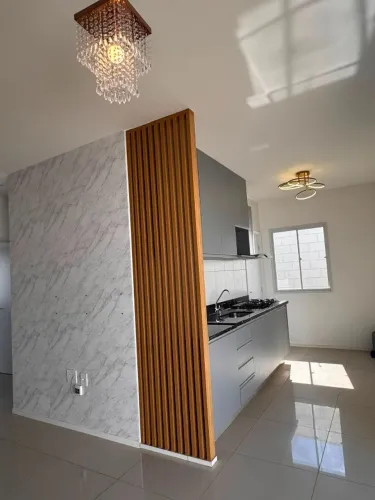 Aluguel casa Condomínio fechado Bellagio, com planejados, 2Q, Parque Trindade (Atheneu)