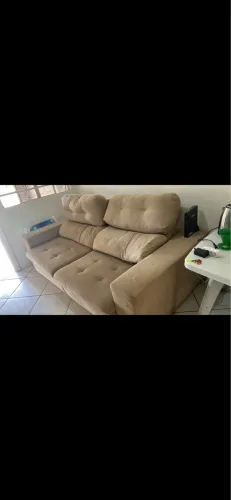 Sofá retrátil inclinável