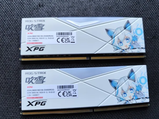 Memória XPG edição limitada Rog Strix