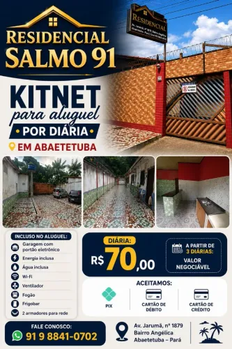 ALUGA-SE KIT NET POR DIÁRIA