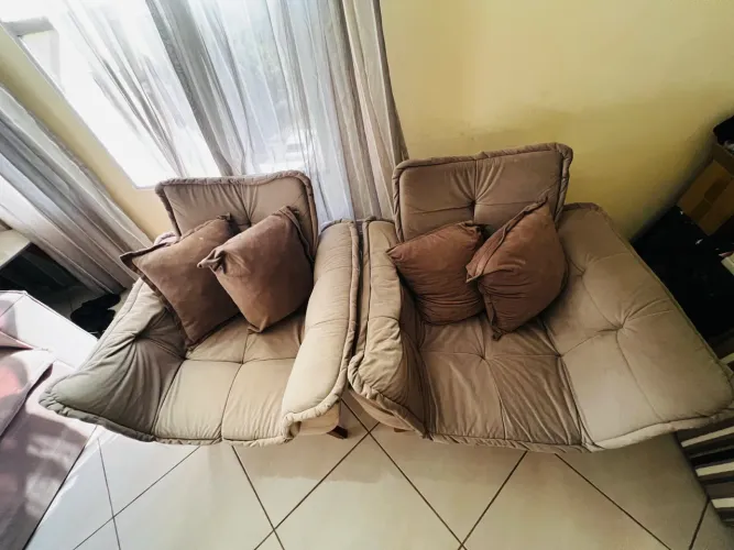 Kit 2 poltronas com almofada