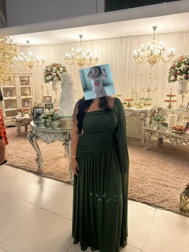 Vestido verde oliva 