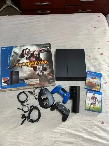 Ps4 playstation 4 impecável ( aceita trocas )