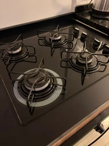 Cooktop 4 bocas a gás marca Consul
