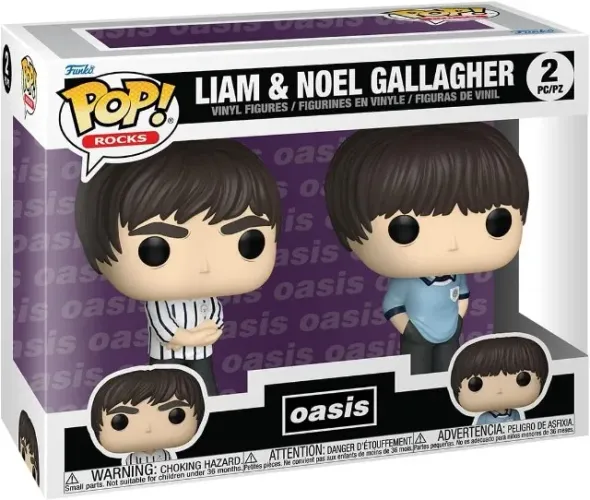 Funko Pop! Rocks Oasis - Liam & Noel Gallagher - #2