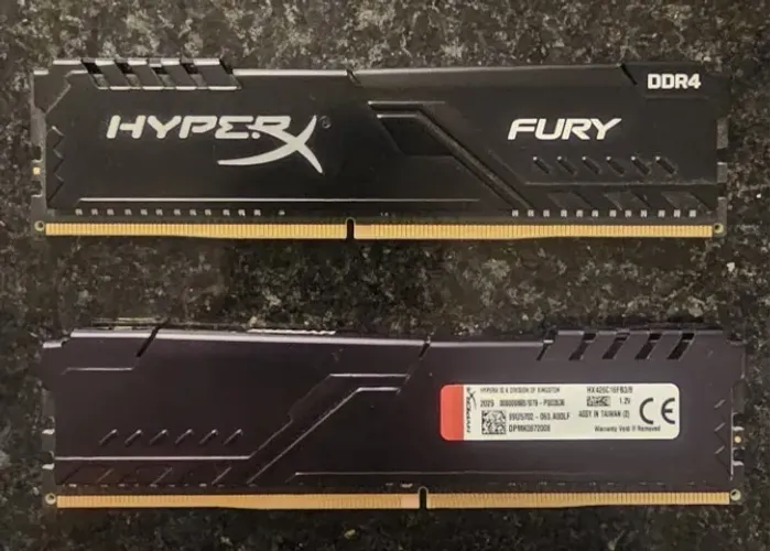 Memória RAM DDR4 8GB HyperX Fury
