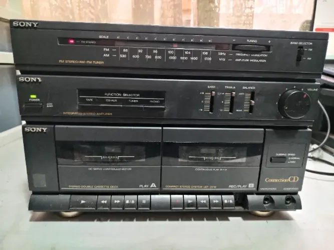 Central Sony Lbt-32w Bom Estado Funciona Parcial tape precisa Arrumar