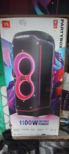 jbL partybox ultimate lacrada zero bala apenas 6.999 reais aceito cartão ZAP *90