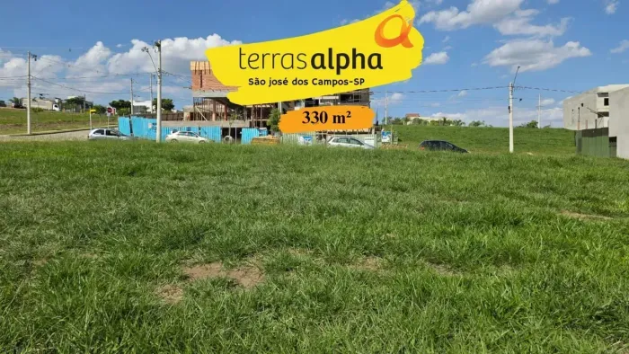 Terras Alpha - Terreno de 330 m² em Condominio Fechado - Urbanova - São José dos Campos-SP