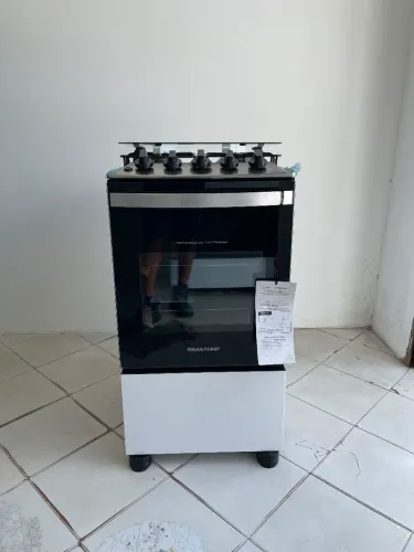 fogão 4 bocas Brastemp BFO4NBBN CLEAN