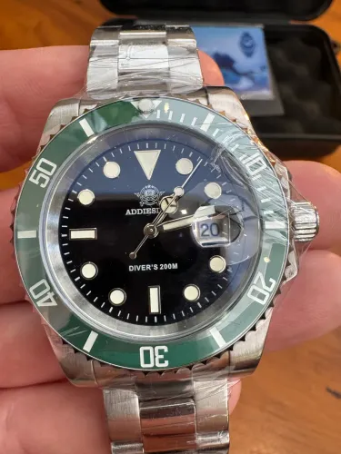 Relógio Addiesdive Sub ?Starbucks? 41mm