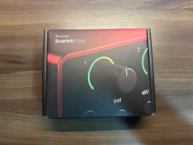 Focusrite Scarlett - Solo / 4ª Geração