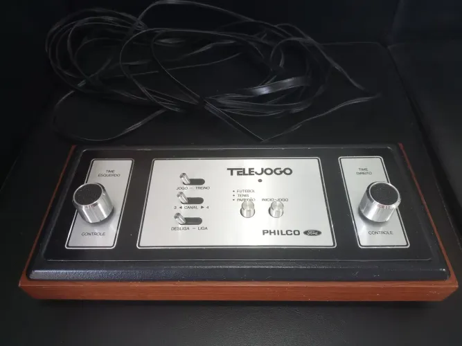 Telejogo Pong Philco videogame com lacre de fábrica