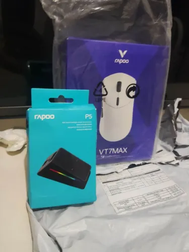 MOUSE RAPOO VTR PRO COM DOK DE CARREGAMENTO,COMPLETO LACRADO