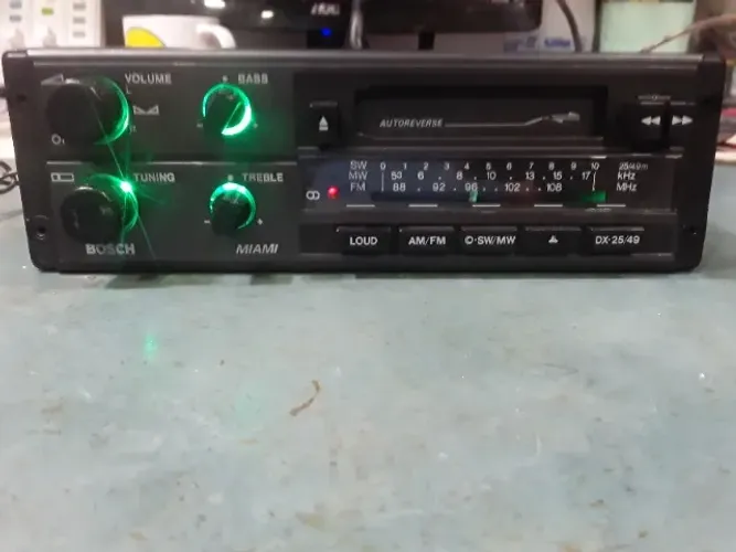 Radio Toca Fitas Miami Bosch Com Bluetooth