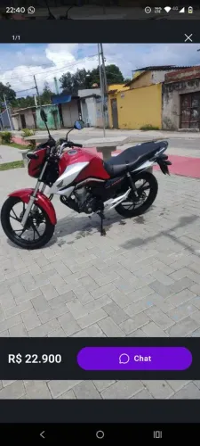 Titan vermelha 160