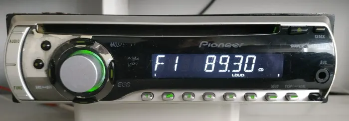 FRENTE RADIO CD PIONEER DEH-2980MPG FUNCIONANDO