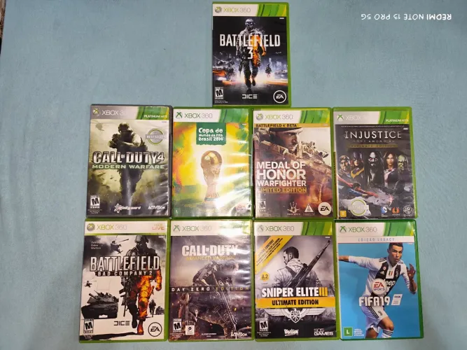Jogos Originais Xbox 360 (Leia Descrição Para Ver os Valores)