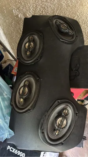 4 alto falante bravoxx 6x9 + tampão KWID