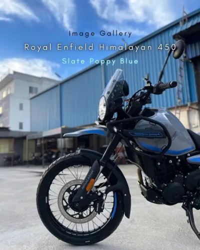 Himalayan 450cc Poppy Blue - Duvallyer Rodrigues - 21 9 9271 71 82 - Royal Enfield