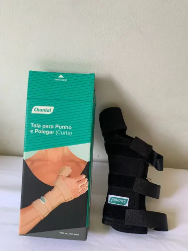 Tala para punho e polegar curta 