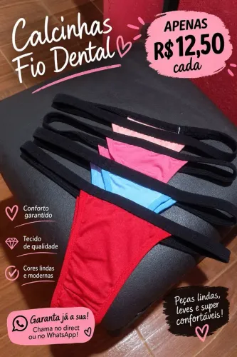 Calcinha lingerie