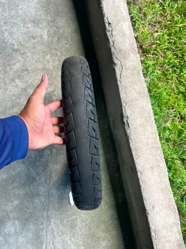 Par de Rodas Completas Pop 110 Raios 4mm Reforçados<br>(2023) - Raios 4mm Reforçados