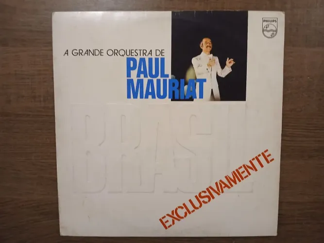 Disco de Vinil Lp A Grande Orquestra de Paul Mariat - Exclusivamente Brasil(1997) Philips
